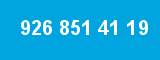 926 851 41 19